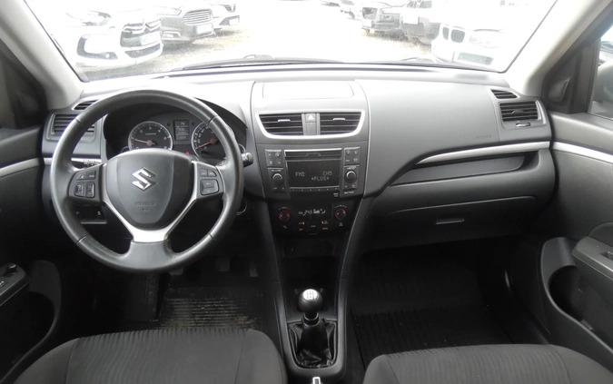 Suzuki Swift cena 9100 przebieg: 133100, rok produkcji 2013 z Olsztynek małe 211